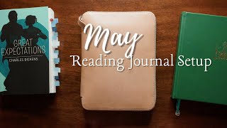 Reading Journal Spreads  May  The One Measly Book I Finished [upl. by Leavy386]