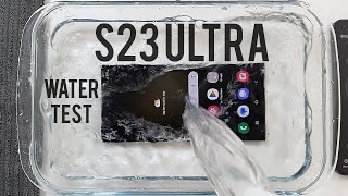 Samsung Galaxy S23 Ultra Water Test Actually Waterproof [upl. by Selinski]