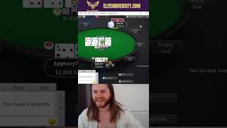 Quads Vs Top Full House on the Flop for 2500 🥶🥶🥶 [upl. by Rosenkranz223]