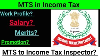 MTS in Income Tax Department  Promotion to Income Tax Inspector  SSC MTS 2019  SSC MTS 2020 [upl. by Suoilenroc332]