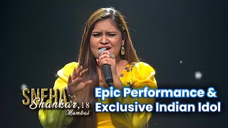 🎤 NEW Sneha Shankar Today Episode Epic Performance amp Exclusive Indian Idol Insights 2024 [upl. by Haye]