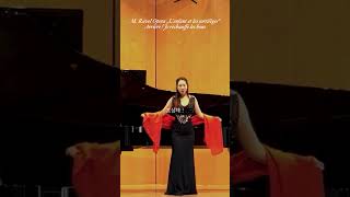 M Ravel Opera „Lenfant et les sortilèges“Arrière  Je réchauffe les bons 성악 오페라 아리아 발성 불의아리아 [upl. by Murdoch]