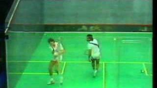 Jahangir Khan Wins 8th British Open 1989  5th quotThrillerquot Game [upl. by Acker]