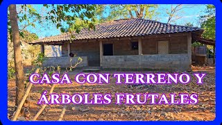 🔴VENDIDA🔴Se venden Terreno con casa y árboles frutales En Uluazapa San Miguel [upl. by Eema]