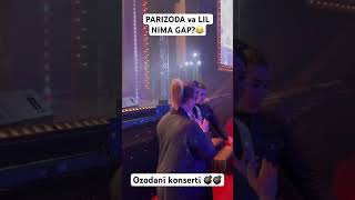 Parizoda va Lil Ozodani konsertida nimalar qildi ozodanursadova [upl. by Chin]