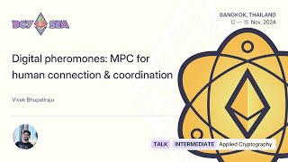 Digital pheromones MPC for human connection amp coordination [upl. by Thorley]