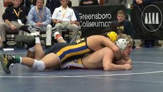 125 lbs round1 Ty Mitch Virginia Tech vs Steve Mitcheff Kent State [upl. by Ennovad]