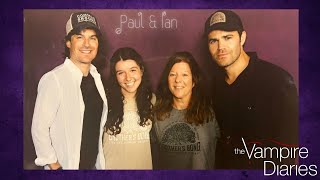 Meeting The Vampire Diaries Cast Mini Vlog [upl. by Seamus]