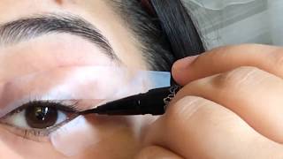 Easy way to do a quick eyeliner [upl. by Bedwell]