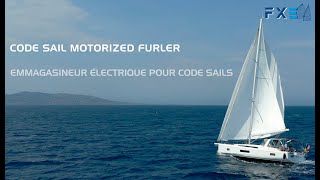 ELECTRIC CODE SAIL FURLER FXE FACNOR  EMMAGASINEUR DE CODE SAILS FACNOR [upl. by Binette]