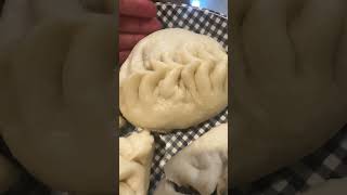 Chinese big steamed bean baozi [upl. by Eiduam]