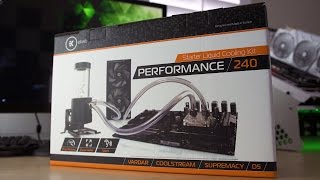 EK Performance 240  Complete Custom Watercooling Kit [upl. by Lovich]