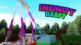 Infinity KMG in Build A Boat For Treasure Funfair ride  ROBLOX [upl. by Eenwahs]