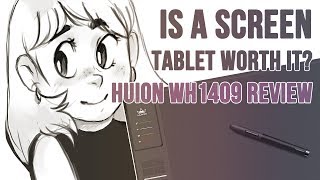 Huion WH1409 Wireless Tablet Review ✨✍ Do you NEED a Cintiq🤔 [upl. by Rosalee]