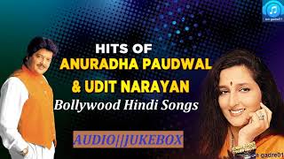 Best of Udit Narayan amp Anuradha Paudwal bollywood hindi Jukebox Songs [upl. by Westhead669]