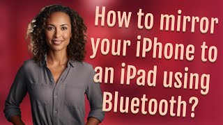 How to mirror your iPhone to an iPad using Bluetooth [upl. by Aciret]