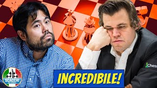 Distrutto Psicologicamente Nakamura vs Carlsen [upl. by Ellehcam]