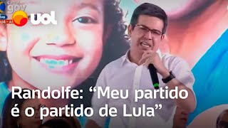 quotMeu partido é o de Lulaquot diz Randolfe após especulações sobre ida ao PT [upl. by Nauqas]