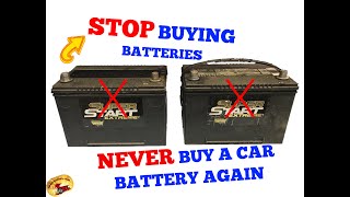 How To RENEW CAR amp TRUCK Batteries at Home amp SAVE BIG MONEY DO THIS ONE httpsyoutubeVYtknNp4s [upl. by Htebasil]