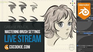 Grease Pencil  Mastering Brush Settings [upl. by Asserak]