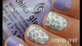 tutorial animal print en español [upl. by Sadiras777]