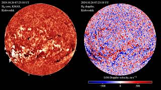 Hα 20241026  Spectroheliograph Data [upl. by Us888]