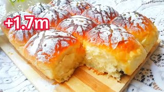 Recette Brioche au Yaourt sans Pétrissage sans Beurre  Cuisine Marocaine [upl. by Allistir]