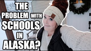 SCHOOLS IN ALASKA  DO SCHOOLS CLOSE WHEN IT IS COLD HOMESCHOOLING IN ALASKA Somers In Alaska [upl. by Novanod]