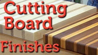 Cutting Board Finish [upl. by Gwenni399]