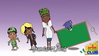 Standard livingSandalili Lyrics Video  Nursery Rhymes amp Kids songs [upl. by Selohcin308]