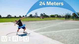 Why Its Almost Impossible to Shot Put 24 Meters  WIRED [upl. by Muriel]