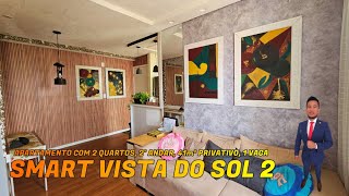 Smart Vista do Sol 2 Apartamento com 2 quartos 2º andar 41m² Privativo 1 vaga descoberta [upl. by Ahsienar10]