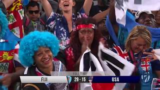 Fiji win big at Cape Town Sevens  Match Day Highlights [upl. by Enirehs876]