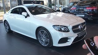 2017 Mercedes E Class Coupe Full Review 2018 Interior Exterior Infotainment System E200 AMG package [upl. by Barboza]