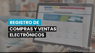 Libros electrónicos en SUNAT 2023 ► Registro de compras y ventas electrónicos PLE [upl. by Nirehs]