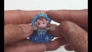 Swarovski Crystal Doll by AllCoolCrafts in fastmotion [upl. by Adnopoz]