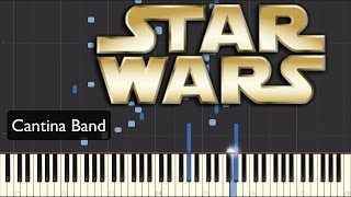 Cantina Band Piano Tutorial  Lord Vinheteiro Version [upl. by Gillespie]