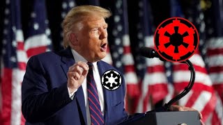 Donald Trump BLM speech with Emperor Palpatine Music  Trump is the Senate [upl. by Haran]