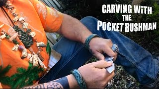 Carving Skulls with the Pocket Bushman [upl. by Elke]