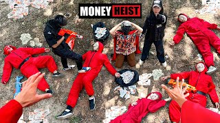 PARKOUR VS MONEY HEIST Police Raided Arrested The Bad Guy amp Their Accomplices BELLA CIAO REMIX [upl. by Fazeli624]