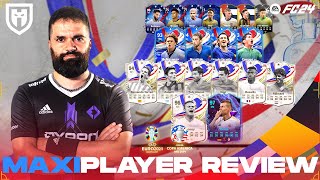 MAXIPLAYER REVIEW DEDICATA ALLA NUOVA PROMO ICON E HERO  ROONEY 96 KROOS 97  FC24 [upl. by Iramaj]