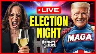 🚨 LIVE Election 2024 Updates Polls CLOSE Results Are In Data Signal Trump Landslide Kamala PANIC [upl. by Siloa]