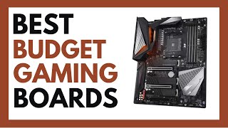 Best Budget Gaming Motherboard 2022  ✅  Top 5 Best Cheap Motherboards for Gaming In 2022 [upl. by Roque]