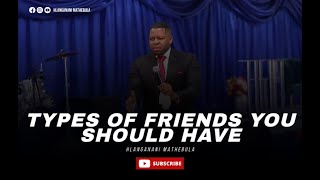 Types Of Friends You Must Have  HLANGANANI MATHEBULA [upl. by Seuqram429]