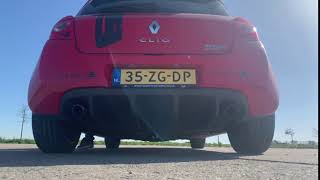 Clio 3 RS Scorpion exhaust sound [upl. by Ahsennod]