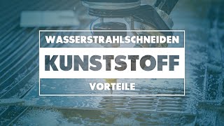 Wasserstrahlschneiden Kunststoffe amp Elastomere  AquaContour [upl. by Mathian408]