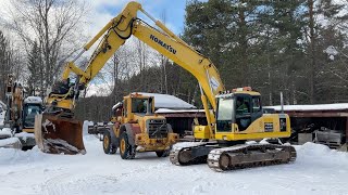 Köp Grävmaskin Komatsu PC 210 LC på Klaravik [upl. by Furlani245]