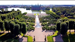 Denmark Frederiksborg Castle Drone Video [upl. by China]