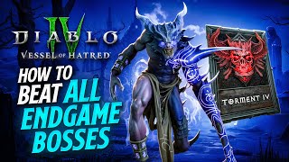 Farming the Endgame  Diablo 4 Endgame Guide Duriel amp Andariel amp All Bosses [upl. by Adli710]