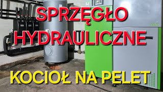 SPRZĘGŁO HYDRAULICZNE KOCIOŁ NA PELET JAKI KOMINSAS BIO COMPACT PLUS [upl. by Maryanne]